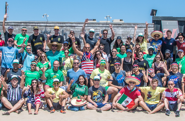 PeerStreet employees compete in an 'Olympics' sponsored by the company.