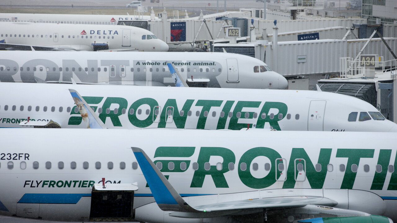 Frontier Airlines Inc. Operations As Company Prepares To Release IPO