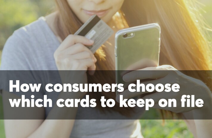 How consumers choose which cards to keep on file