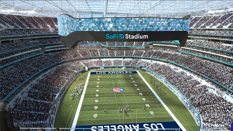 SoFi Stadium rendering