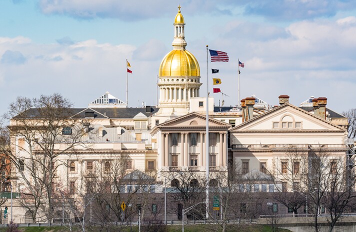 New Jersey Capitol Building in Trenton