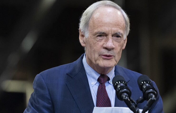 Sen. Tom Carper, D-Delaware