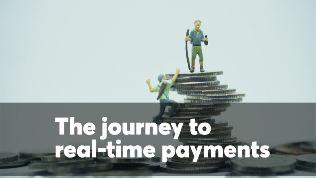 The journey to real-time payments