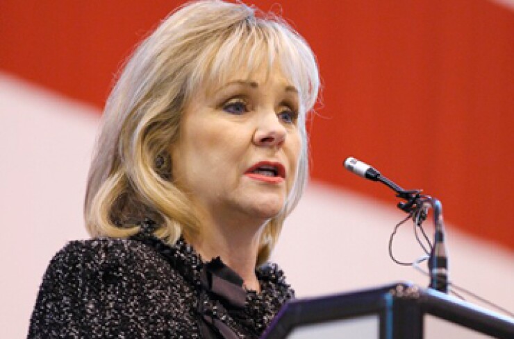 “The constant budget crisis has put us in survival mode,” said Oklahoma Gov. Mary Ballin.