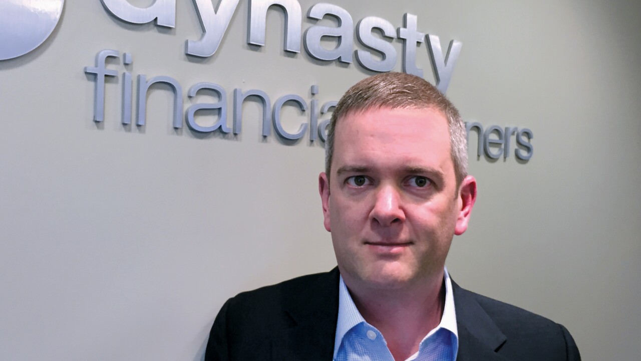 Gordon Abel, marketing director, Dynasty Financial Partners