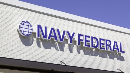 Charleston, South Carolina, USA - February 28, 2020: One of the Navy Federal bank branch in Charleston, South Carolina, USA, the largest natural member credit union in the United States.