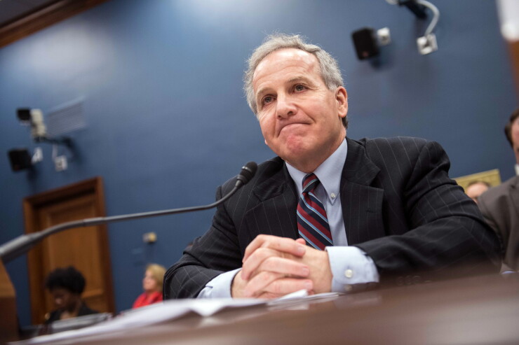Jim Mooney, president and chief executive officer of the Chevron Credit Union of Oakland, Calif,