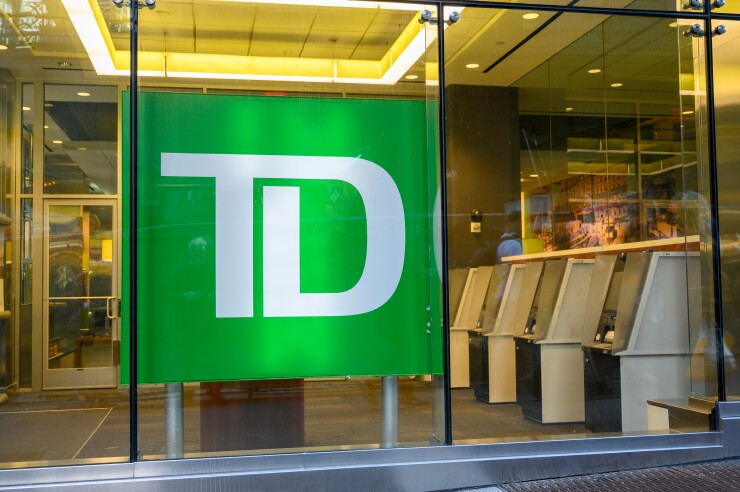 TD ATM vestibule in New York