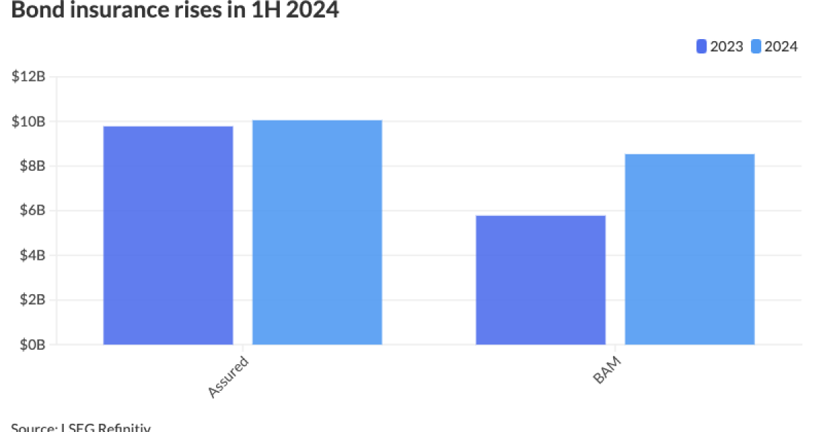Bond insurance rises in 1H 2024 Bond insurance rises in 1H 2024