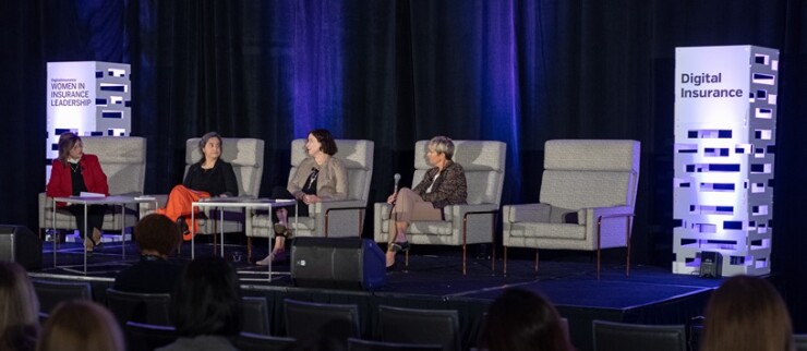 Panel from the 2023 Women in Insurance Leadership Conference.