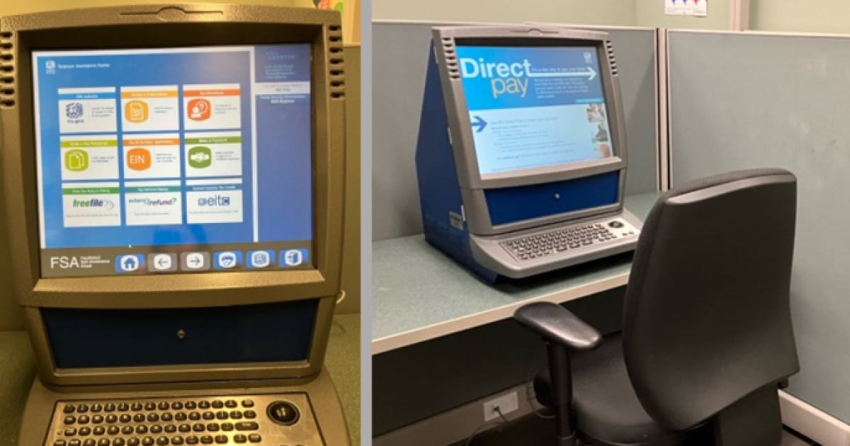 IRS to discontinue kiosks at Taxpayer Assistance Centers IRS to discontinue kiosks at Taxpayer Assistance Centers