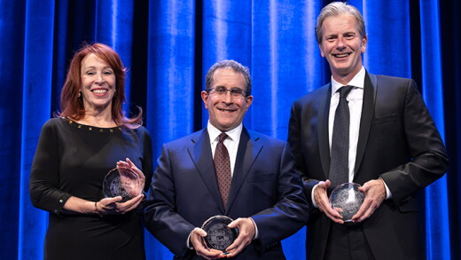 Morgan Stanley's David Tomson, Acacia Financial Group's Noreen White and New York City's Jay Olson.