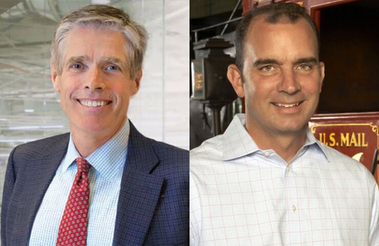 Gordon Smith (left) and John Shrewsberry