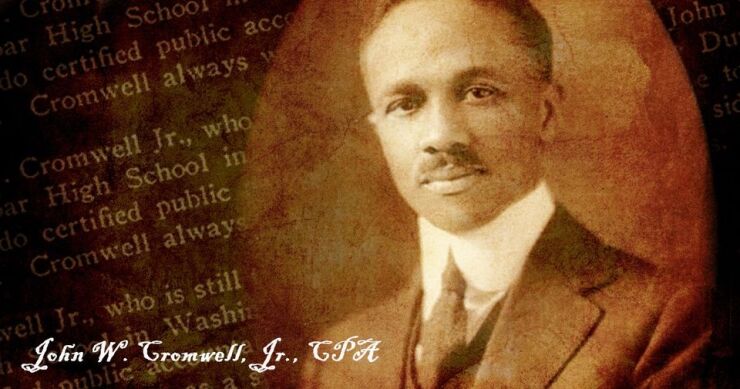 John Cromwell 1st Black CPA card