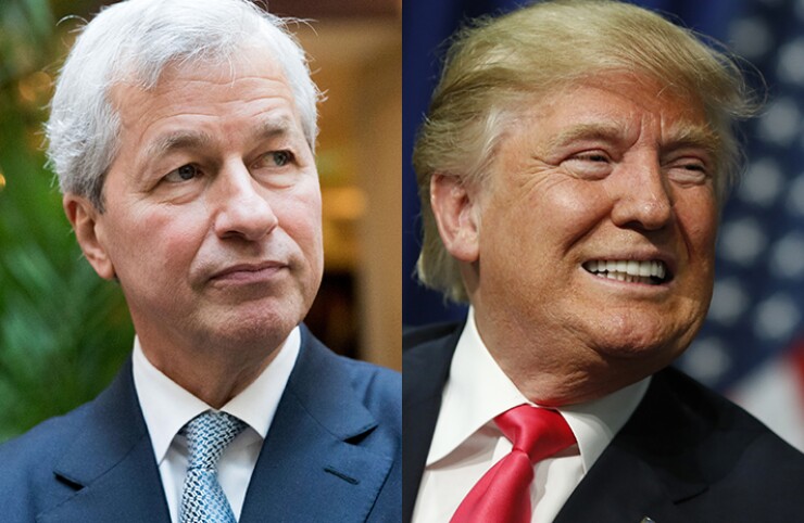 dimon and trump