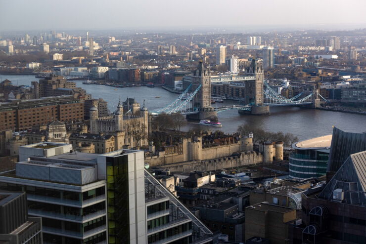 Skyscrapers in London's Square Mile