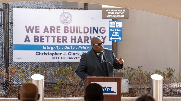 Harvey, Illinois, Mayor Christopher J. Clark