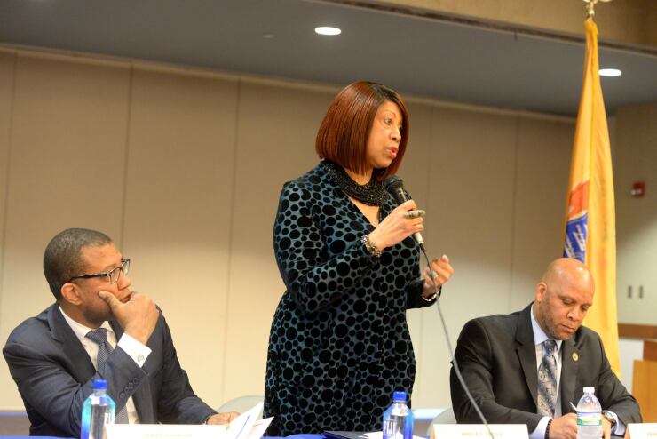 New Jersey Lt. Gov. Sheila Oliver assumed office in January 2018.