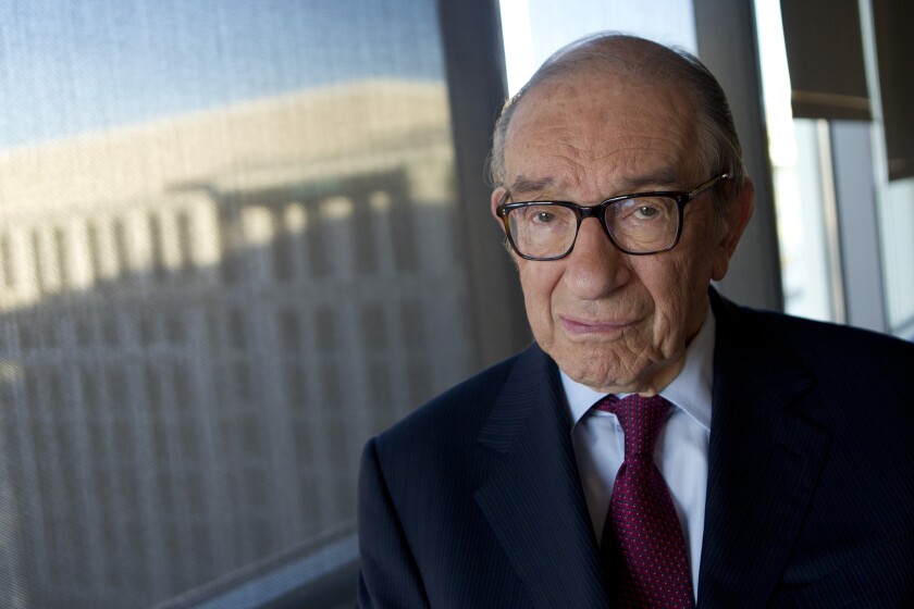 Former Federal Reserve Chairman Alan Greenspan