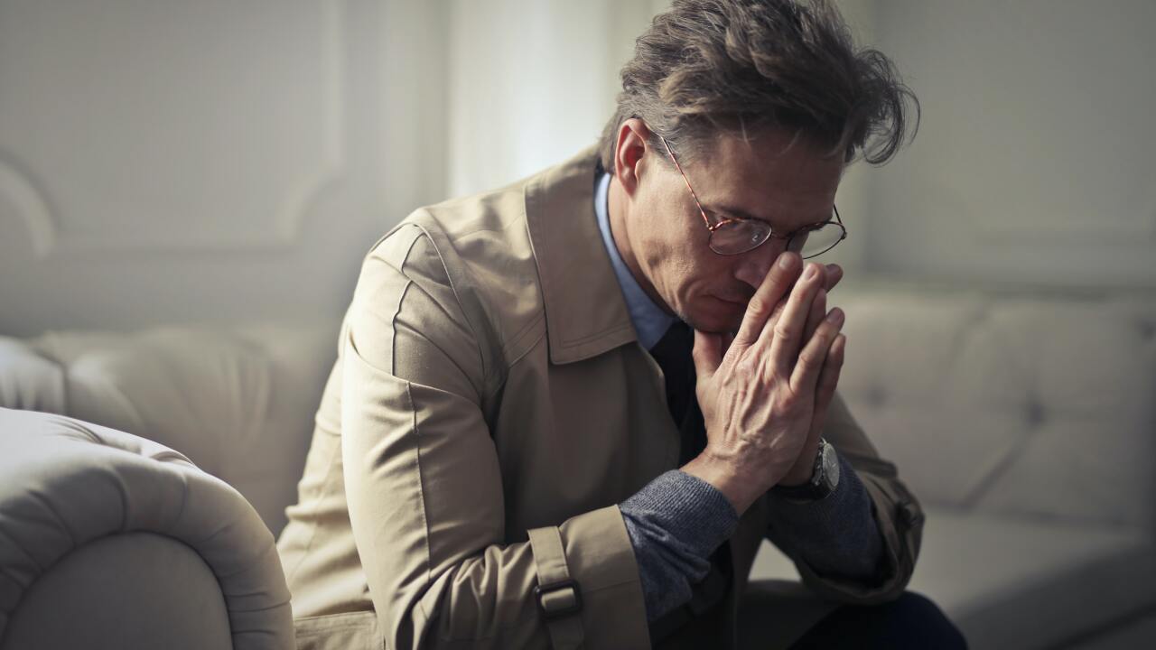 Man thinking