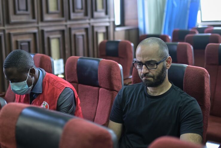 Tigran Gambaryan attends court in Abuja, Nigeria