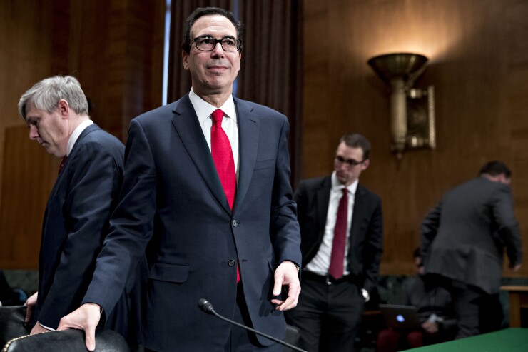 Treasury Secretary Steven Mnuchin