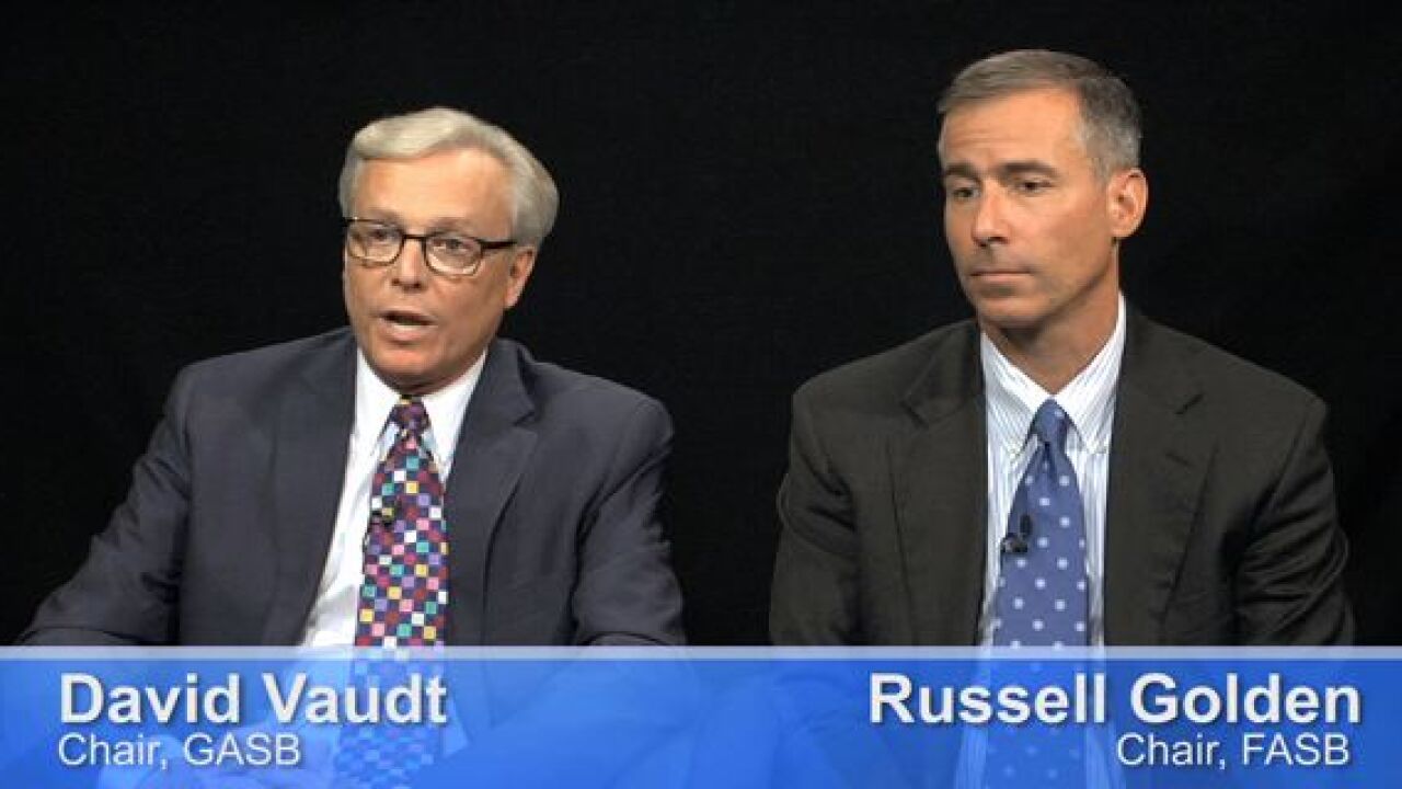 Thumbnail for Video: The Chairs of FASB and GASB on Their Shared Goals