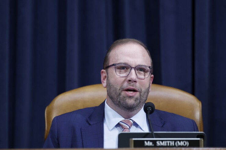 House Ways and Means Committee chair Jason Smith, R-Missouri, speaking