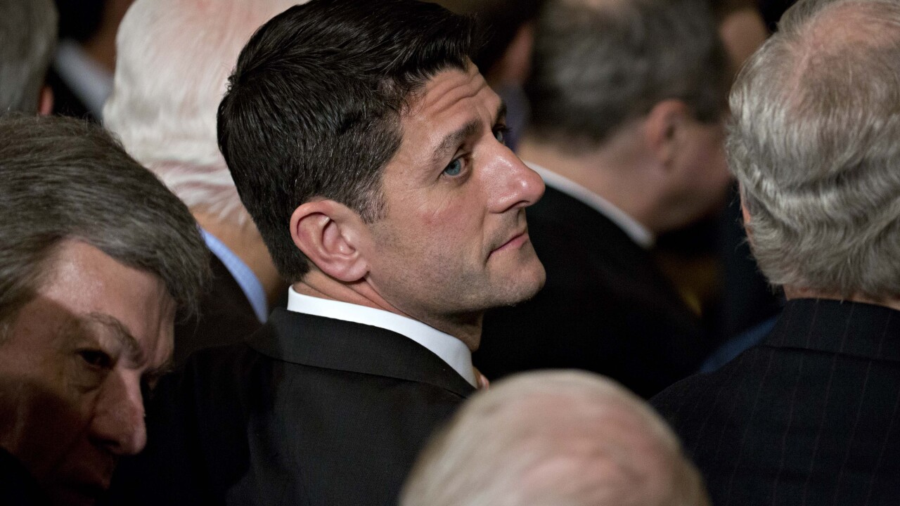 Speaker of the House Paul Ryan