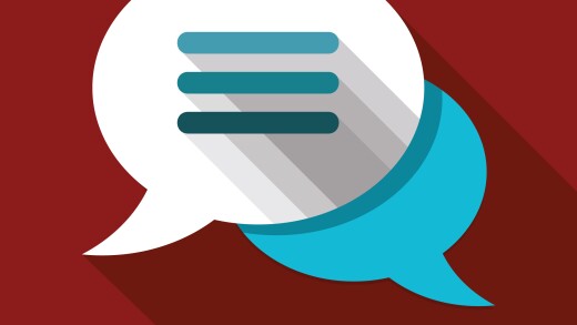 Comment Icon Two Bubbles