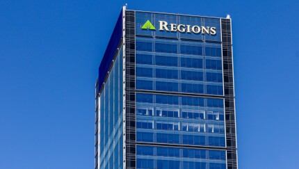 Indianapolis - Circa September 2016: Regions Financial Corporation. Regions is the only member of the Fortune 500 headquartered in Alabama IV