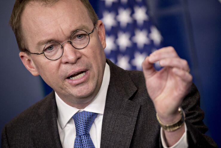 U.S. Budget Director Warns Interest Rates May `Spike' on Deficit