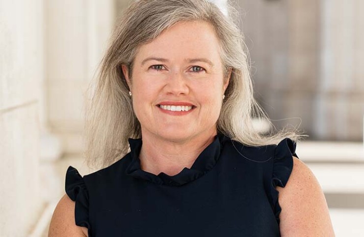 Emily Brock, director of the federal liaison office of the Government Finance Officers Association