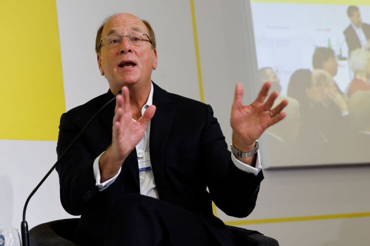 BlackRock CEO Larry Fink