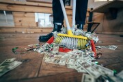 Sweeping up cash