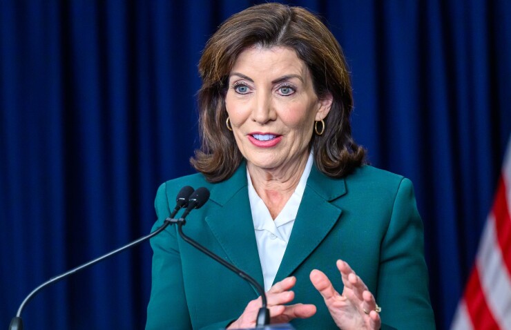 New York Gov. Kathy Hochul on April 18.