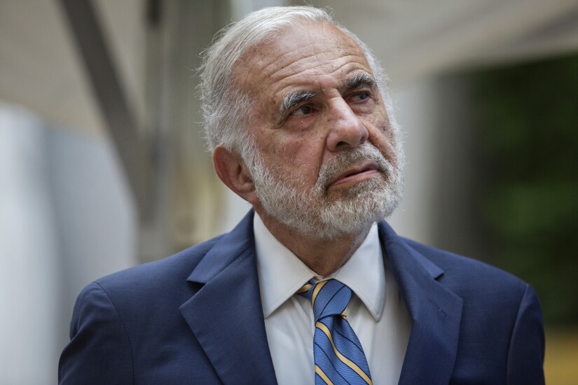 Billionaire activist investor Carl Icahn