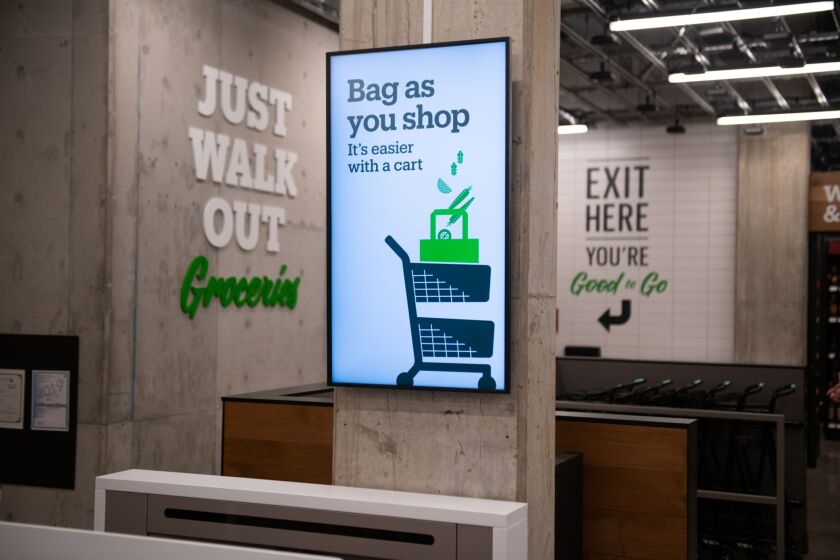 Inside the Amazon Go grocery store