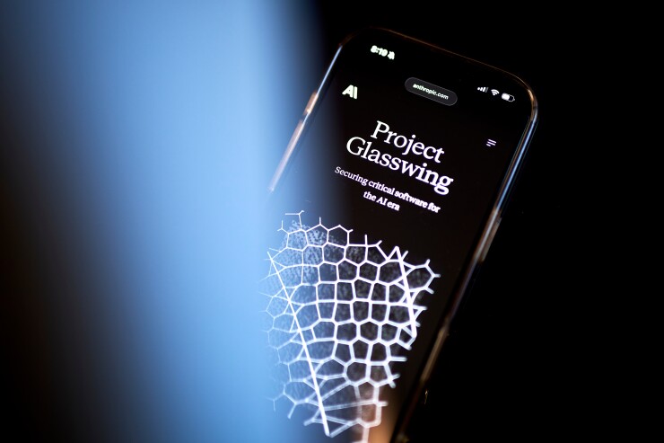 Anthropic's website on a smartphone screen