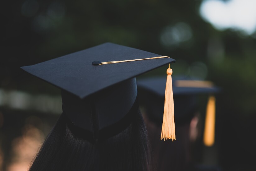 graduation cap with tassle