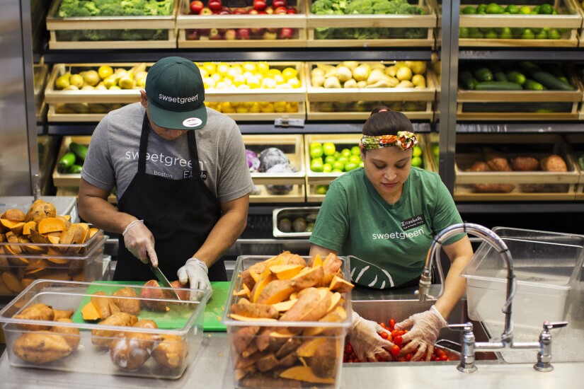 Sweetgreen workers