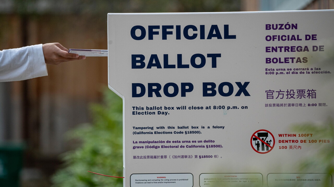 California Residents Cast Ballots For 2024 US Presidential Election