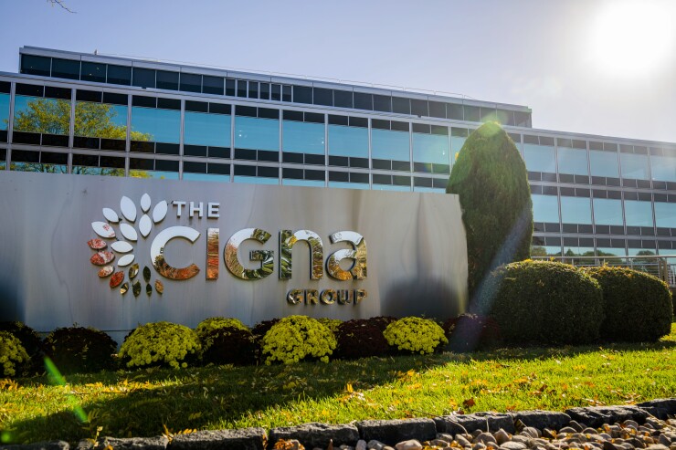 Exterior of Cigna office building