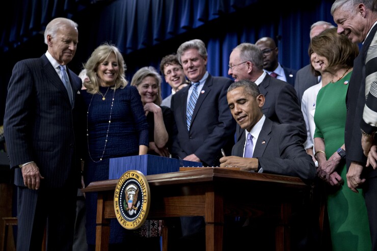 President Obama signs the 21st Century Cures Act