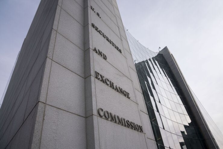 The U.S. Securities and Exchange Commission headquarters stands in Washington, D.C., U.S., on Thursday, Jan. 2, 2020.