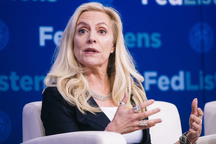 Federal Reserve Board Gov. Lael Brainard