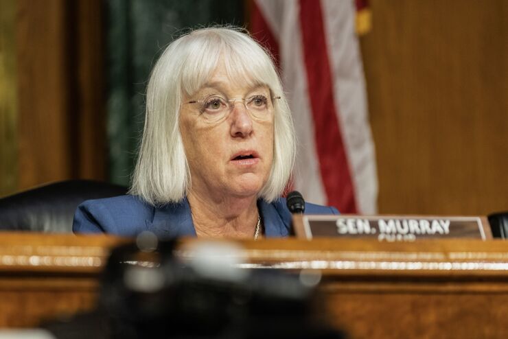 Sen. Patty Murray, D-Wash., is chair of the Senate Appropriation Committee.