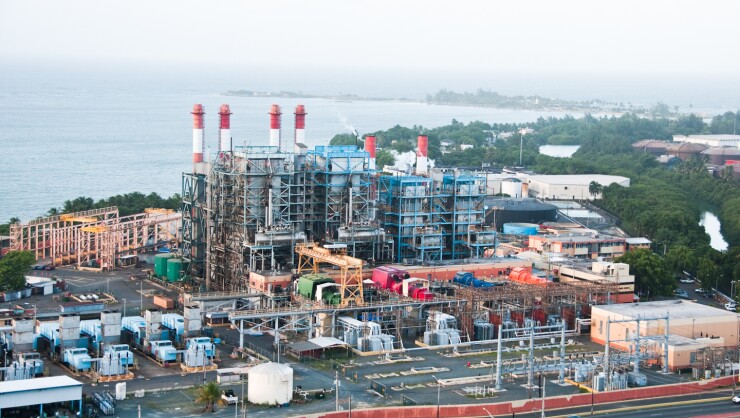 PREPA power plant in Guayanilla