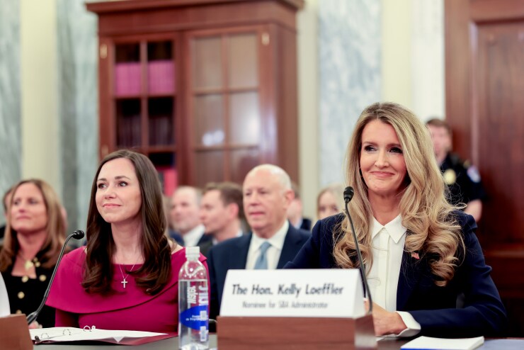 Small Business Administrator Kelly Loeffler