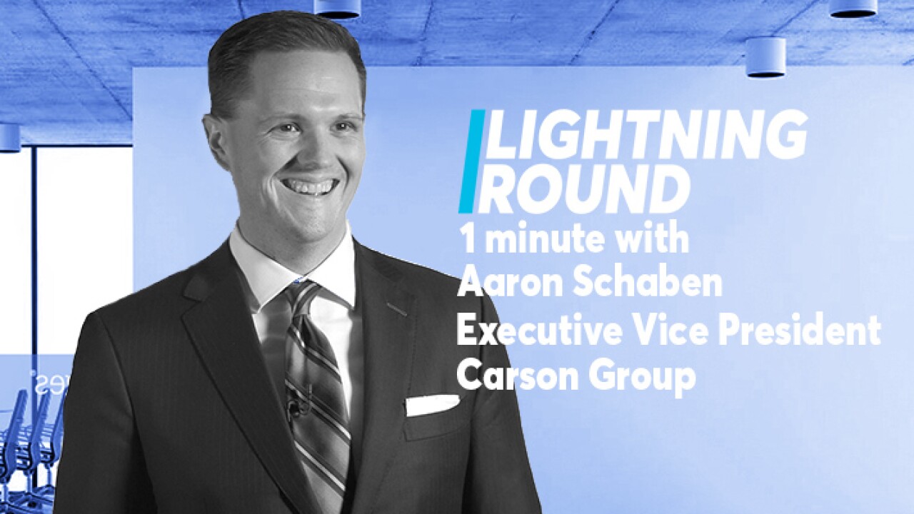 Thumbnail for Video: What planners get wrong about next gen: Lightning Round with Carson Group's Schaben